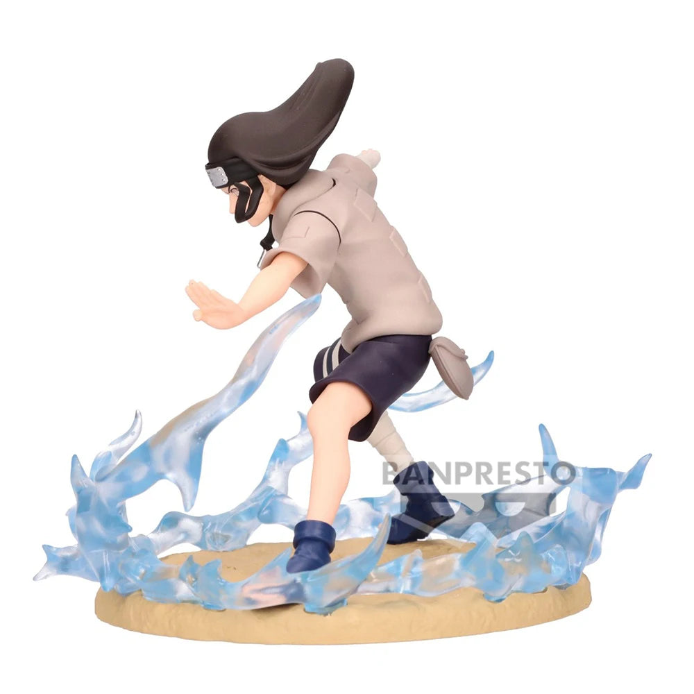 Figura Bandai Banpresto de 10 cm (Edición Memorable Saga) Naruto | Modelo de acción animado en PVC del niño Hyûga Neji, adorno coleccionable único. Un gran regalo para los fans de Naruto y los niños.