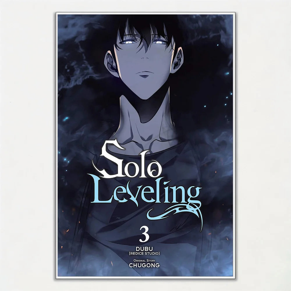 Solo Leveling Unframed Poster | Digital Art Poster for Wall Decor. Ideal for living room, bedroom, restaurant or kitchen. Perfect for anime fans and home decor lovers.