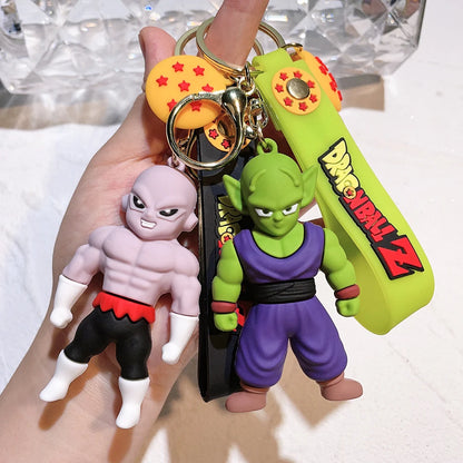 Dragon Ball Figure Keychain Creative Pendant Doll Car Key Ring Backpack Accessories Ideal Gift 