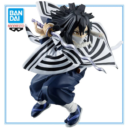 Figura BANPRESTO Demon Slayer de 11 cm | Figura de PVC que representa a Iguro Obanai, edición Vibration Stars. Un modelo coleccionable, ideal para fans del anime y como regalo.