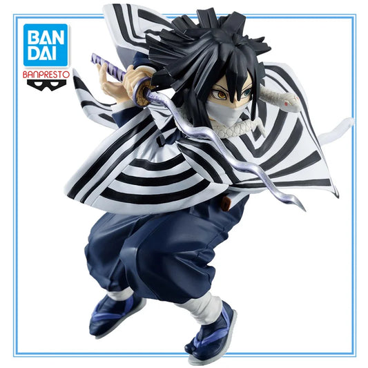 Figura BANPRESTO Demon Slayer de 11 cm | Figura de PVC que representa a Iguro Obanai, edición Vibration Stars. Un modelo coleccionable, ideal para fans del anime y como regalo.