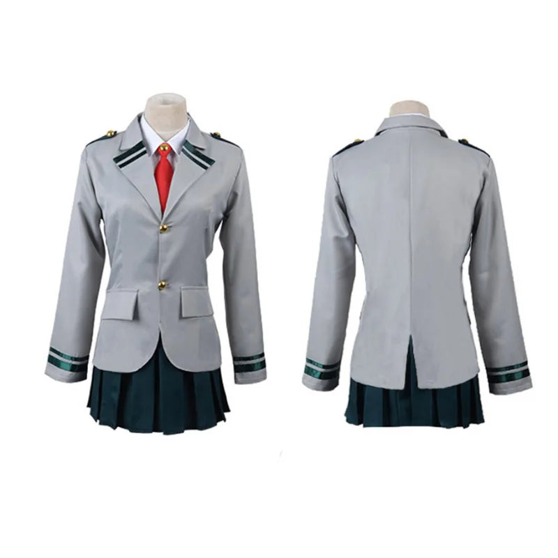 Cosplay completo de UA Hero Academy del uniforme escolar de los héroes del anime. Perfecto para cosplay y eventos como Halloween. Unisex, ideal para los fans de Boku No Hero Academia.
