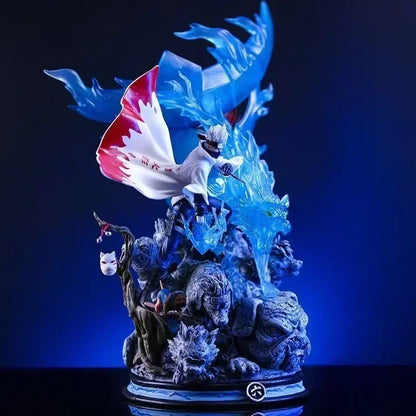 27cm Figurine d'action Naruto | Superbe figurine de Kakashi Hatake, idéale pour les collectionneurs et les fans de Naruto. Parfaite pour la décoration d'intérieur