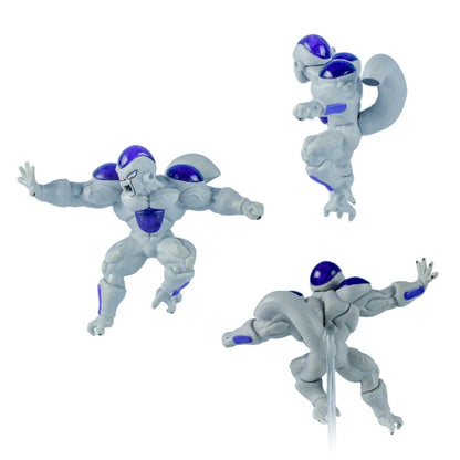 Conjunto de 8 figuras de Freezer | Dragon Ball Z: Colección de figuritas que representan las diferentes transformaciones de Freezer. Perfecto para fans y coleccionistas. 