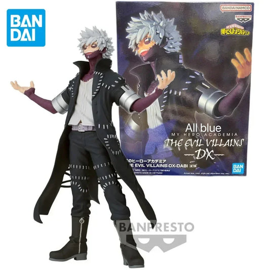 Figura My Hero Academia 20cm BANDAI Original | Descubre la figura de Toya Todoroki de la colección The Evil Villains DX. Fabricada en PVC de alta calidad, esta pieza hará las delicias de los aficionados. Perfecto para coleccionistas y como regalo.
