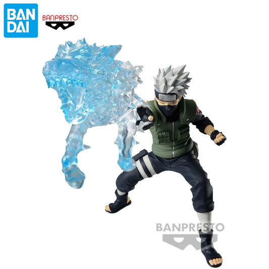 Figura Original Bandai Banpresto de 13 cm - Naruto Shippuden | Modelo de acción de Hatake Kakashi, ideal para coleccionistas y fans del manga o anime