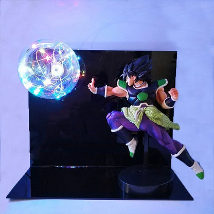 Dragon Ball | Goku, Gogeta et Broly, dotée d'une fonction d'éclairage LED. Parfaite pour la décoration de chambre et ajoute une touche unique à votre collection. Un excellent choix pour les fans de Dragon Ball Z