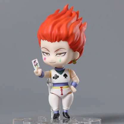 Figura Cazador x Cazador de 10 cm | Adorable figura de acción con personajes icónicos del anime HxH, ideal para coleccionistas. ¡Un regalo creativo perfecto para los fanáticos del anime!