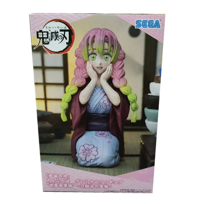 Figura Demon Slayer de 11 cm | Modelo oficial SEGA de Kanroji Mitsuri, detallado y perfecto para coleccionistas. Ideal como regalo para amigos o niños.
