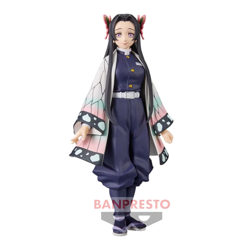 11cm BANDAI Demon Slayer Figure | PVC figure of Kocho Kanae, pillar of the insect in Kimetsu no Yaiba. Official Bandai model, perfect for collectors and children
