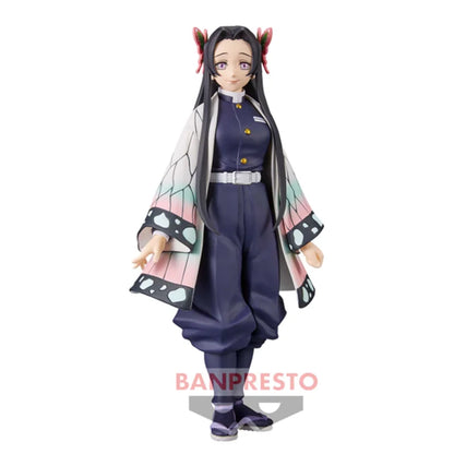 11cm BANDAI Demon Slayer Figure | PVC figure of Kocho Kanae, pillar of the insect in Kimetsu no Yaiba. Official Bandai model, perfect for collectors and children
