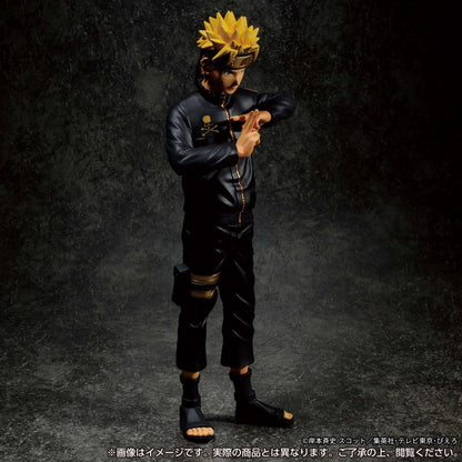 27cm Figurine originale BANDAI BANPRESTO (Grandista Shinobi Relations Naruto Black Version) en édition limitée à 3 exemplaires, modèle de collection rare idéal pour les collectionneurs et les plus grand fans de Naruto