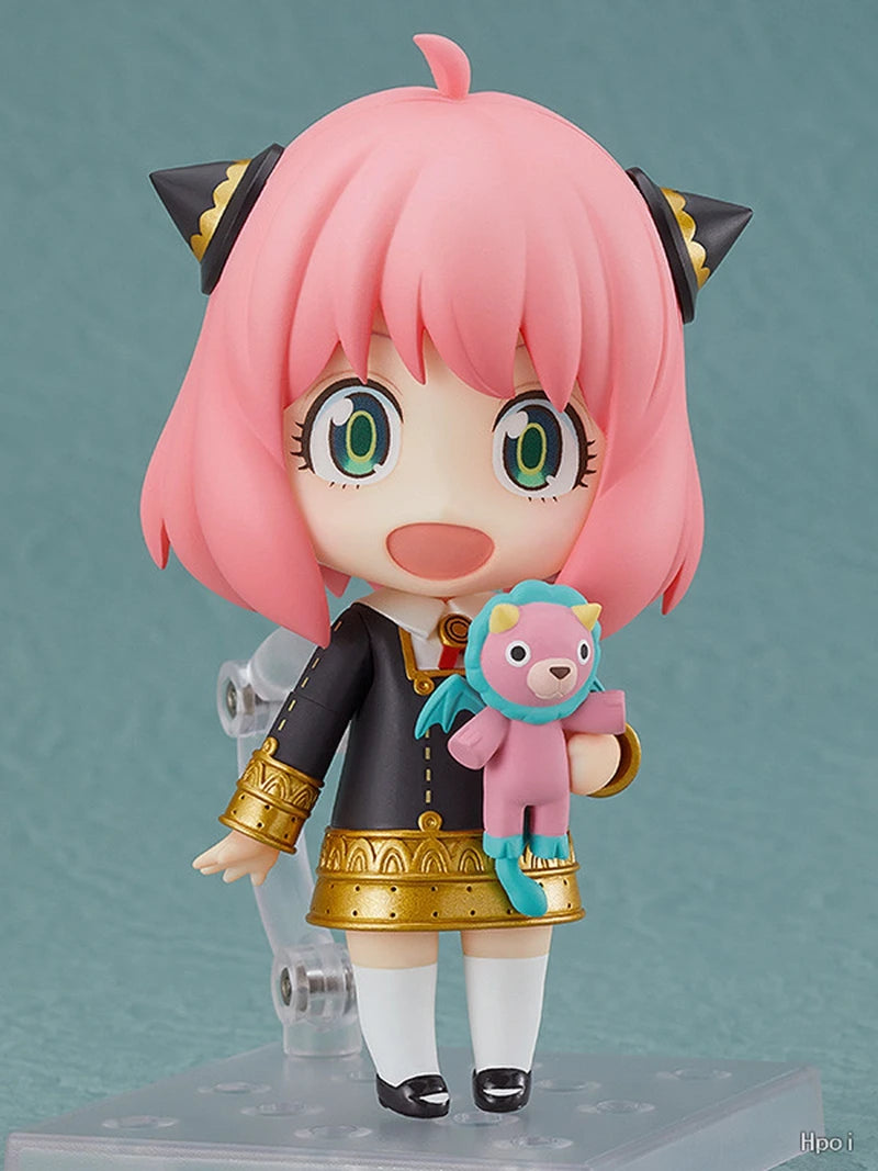 Figuras ESPÍA×FAMILIAR de 10 cm | Figuras que representan a Anya, Loid y Yor Forger en versiones kawaii. Perfectas para coleccionistas, estas adorables figuras son ideales como modelos decorativos o regalos para fanáticos. 