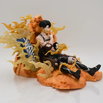 15cm Attack on Titan Figure | Levi Ackerman Figure. This detailed model is a must-have for anime fans. Perfect for collection or as a gift 