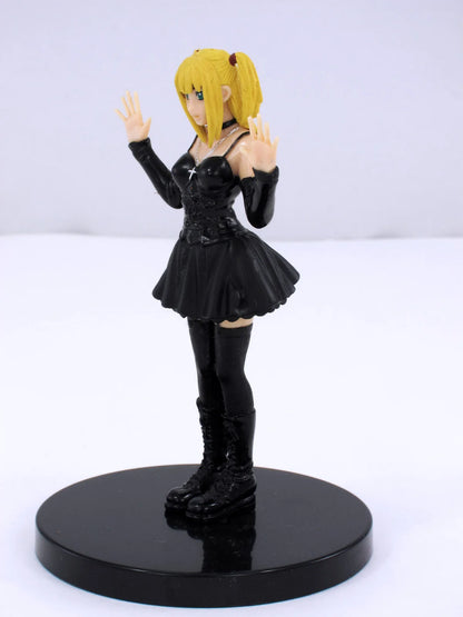 Figura de la nota de muerte de 12 cm | Figura de PVC de Misa Amane, personaje icónico de Death Note, perfecta para coleccionistas y como regalo para fans.