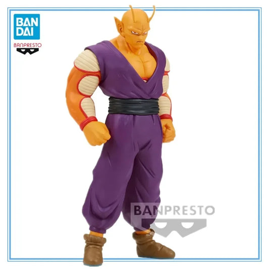 11cm Figurine Dragon Ball Super | Cette figurine en PVC présente Piccolo dans sa forme Orange Super Hero de Dragon Ball Super. Issue de la collection DXF de Banpresto, elle est idéale pour les fans de la série à la recherche d'une pièce unique
