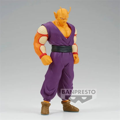 11cm Figurine Dragon Ball Super | Cette figurine en PVC présente Piccolo dans sa forme Orange Super Hero de Dragon Ball Super. Issue de la collection DXF de Banpresto, elle est idéale pour les fans de la série à la recherche d'une pièce unique