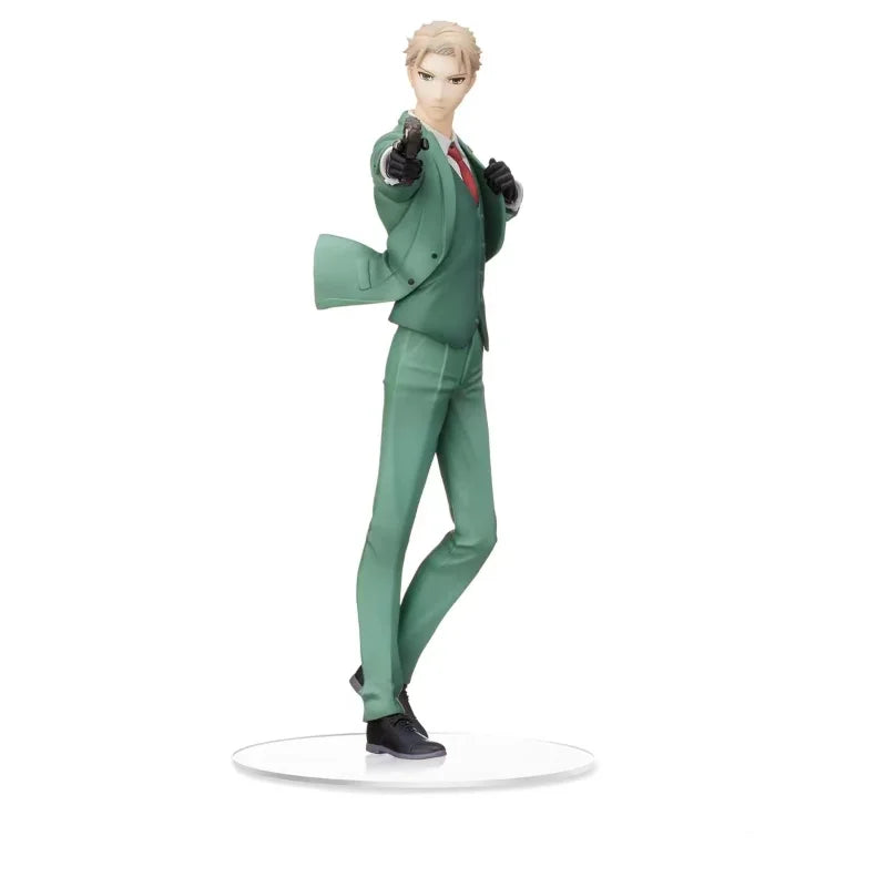Figuras SEGA SPY×FAMILIAR | Figuras oficiales de SEGA que representan a Loid Forger en acción. Diseñada para los fanáticos de SPY×FAMILY, esta figura es perfecta como artículo de colección o regalo para niños. 