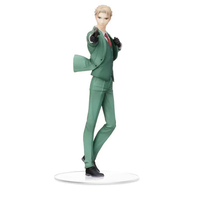 Figuras SEGA SPY×FAMILIAR | Figuras oficiales de SEGA que representan a Loid Forger en acción. Diseñada para los fanáticos de SPY×FAMILY, esta figura es perfecta como artículo de colección o regalo para niños. 