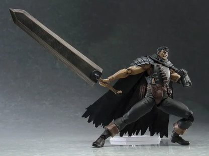 Figura BANDAI Berserk de 17cm | Figura de Guts en versión Black Swordsman con piezas intercambiables. Modelo de PVC ideal para fans y coleccionistas de Berserk.