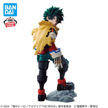 Figura Original BANPRESTO My Hero Academia de 21 cm | Figura de Izuku Midoriya de la película My Hero Academia: You're Next. Producto auténtico BANPRESTO, entregado en caja. ¡Imprescindible para los fans y coleccionistas del anime!