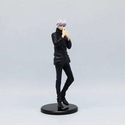 Figura Jujutsu Kaisen de 21 cm | Figura de gran calidad que representa a Gojo Satoru. Esta estatua es ideal para coleccionistas y aficionados. Perfecto como regalo único para los fanáticos de Jujutsu Kaisen. 