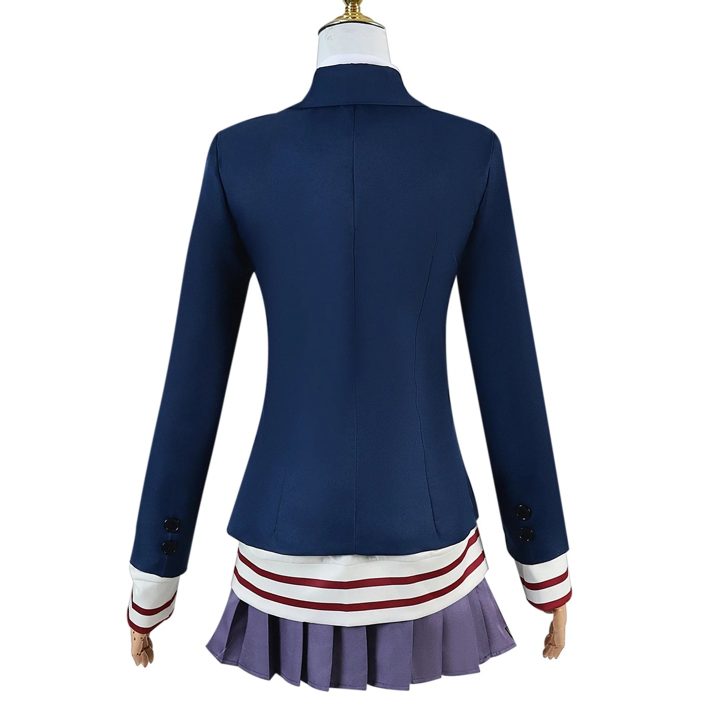 Adopta el auténtico estilo Dan Da Dan con estos uniformes de cosplay inspirados en los trajes de Aira Shiratori y Okarun. Perfecto para convenciones, sesiones de fotos o eventos de cosplay.