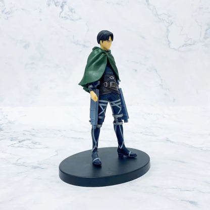 Figuras de Ataque a los Titanes de 16 cm | Figuras coleccionables que representan a Eren, Mikasa y Levi de Attack on Titan. Ideales para fanáticos y coleccionistas, estos modelos detallados traen el mundo del anime a tu espacio. 