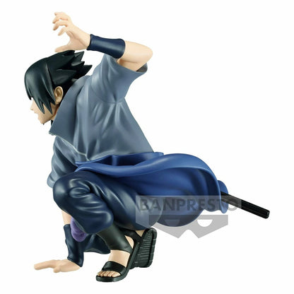 Figura Bandai Banpresto Naruto Shippuden de 12 cm | Modelo de acción que representa a Uchiha Sasuke, figura coleccionable para fans del anime. Perfecto como regalo o decoración.