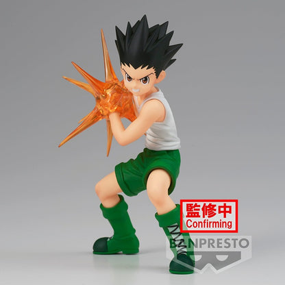 Figura Bandai Banpresto de 11 cm (edición de estrellas vibratorias) Hunter x Hunter | Maqueta en PVC que representa a Gon Freecss. Perfecto para colecciones y como regalo para fans del anime.