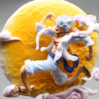 16cm One Piece Night Light | Luffy Nika Gear 5 Lamp, perfect for decorating a room while bringing a touch of adventure. An ideal gift for fans of the Luffy universe! 