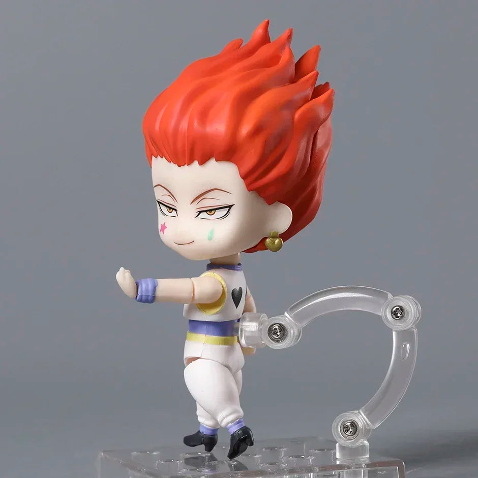Figura Cazador x Cazador de 10 cm | Adorable figura de acción con personajes icónicos del anime HxH, ideal para coleccionistas. ¡Un regalo creativo perfecto para los fanáticos del anime!