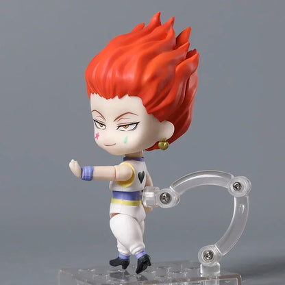 Figura Cazador x Cazador de 10 cm | Adorable figura de acción con personajes icónicos del anime HxH, ideal para coleccionistas. ¡Un regalo creativo perfecto para los fanáticos del anime!