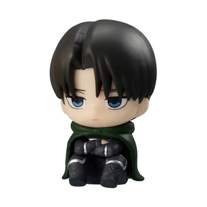 Figuras de Ataque a los Titanes | Figuras originales de BANDAI Attack on Titan de la serie Final Waiting. Descubre a Eren, Mikasa, Armin, Levi y Hansi como minifiguras de Gashapon, perfectas para completar tu colección o para regalar. 