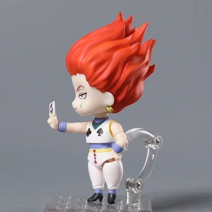 Figura Cazador x Cazador de 10 cm | Adorable figura de acción con personajes icónicos del anime HxH, ideal para coleccionistas. ¡Un regalo creativo perfecto para los fanáticos del anime!