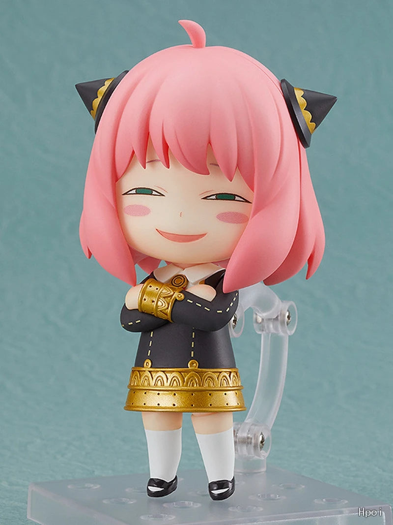 Figuras ESPÍA×FAMILIAR de 10 cm | Figuras que representan a Anya, Loid y Yor Forger en versiones kawaii. Perfectas para coleccionistas, estas adorables figuras son ideales como modelos decorativos o regalos para fanáticos. 