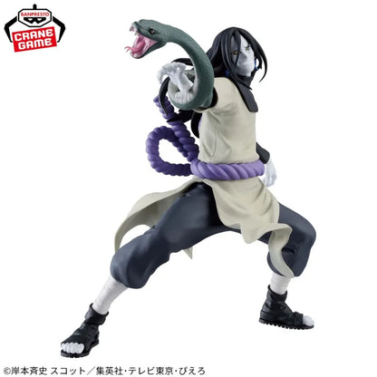 15cm Figurine Bandai Banpresto (édition Vibration Stars) Naruto | Modèle en PVC représentant Orochimaru, parfait pour les collectionneurs et les fans d'anime. Idéal comme cadeau de Noël ou décoration