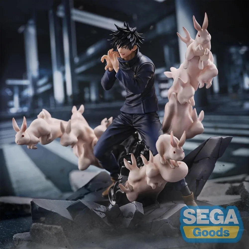 19cm Original Genuine SEGA Jujutsu Kaisen Figure | Fushiguro Megumi action figure, made by SEGA. PVC statue ideal for collectors and as a gift