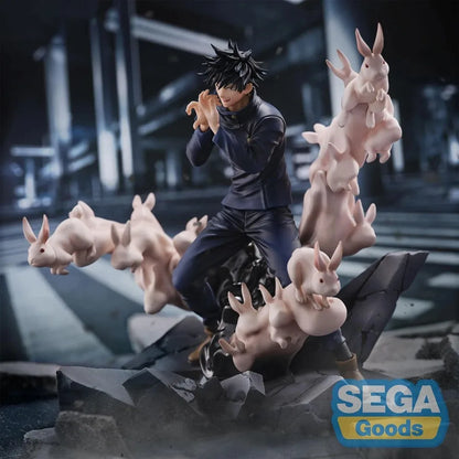 19cm Original Genuine SEGA Jujutsu Kaisen Figure | Fushiguro Megumi action figure, made by SEGA. PVC statue ideal for collectors and as a gift