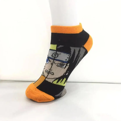 Naruto Socks for Men and Women: Naruto, Sasuke, Kakashi, Akatsuki. Breathable, Sweat-wicking, Comfortable, Ideal Gift 