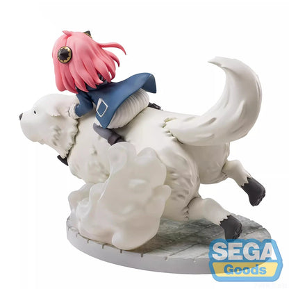 Figura SEGA Luminasta Spy x Family de 16 cm | Anya &amp; Bond Forger, modelo coleccionable inspirado en la misión Extend, perfecto para fans y coleccionistas del anime. 