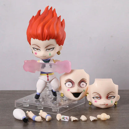 Figura Cazador x Cazador de 10 cm | Adorable figura de acción con personajes icónicos del anime HxH, ideal para coleccionistas. ¡Un regalo creativo perfecto para los fanáticos del anime!