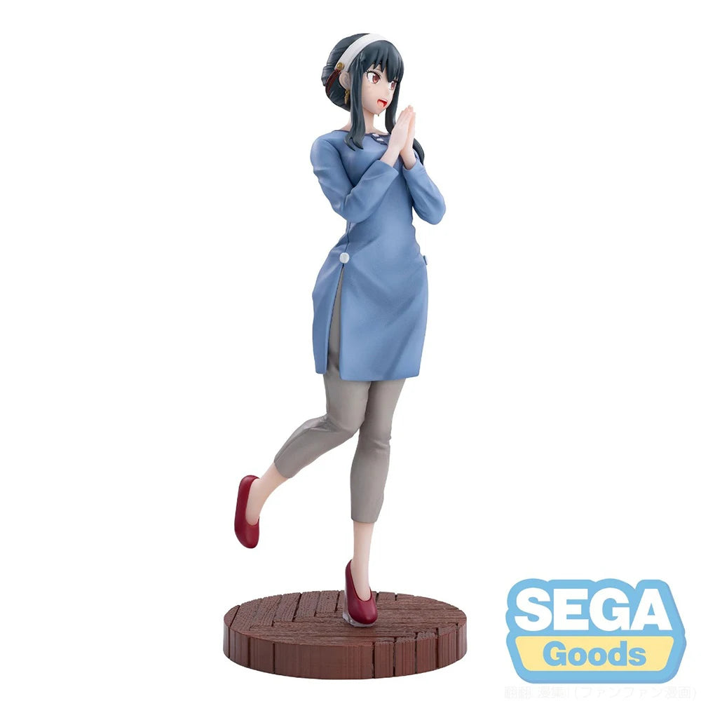 Figura Espía x Familia de 21 cm | Figura de SEGA Luminasta que representa a Yor Forger con su atuendo del segundo final de la temporada 1 de Spy x Family. Perfecto para coleccionistas y fans del anime, ideal como decoración o como regalo. 