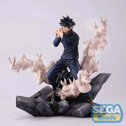 19cm Original Genuine SEGA Jujutsu Kaisen Figure | Fushiguro Megumi action figure, made by SEGA. PVC statue ideal for collectors and as a gift