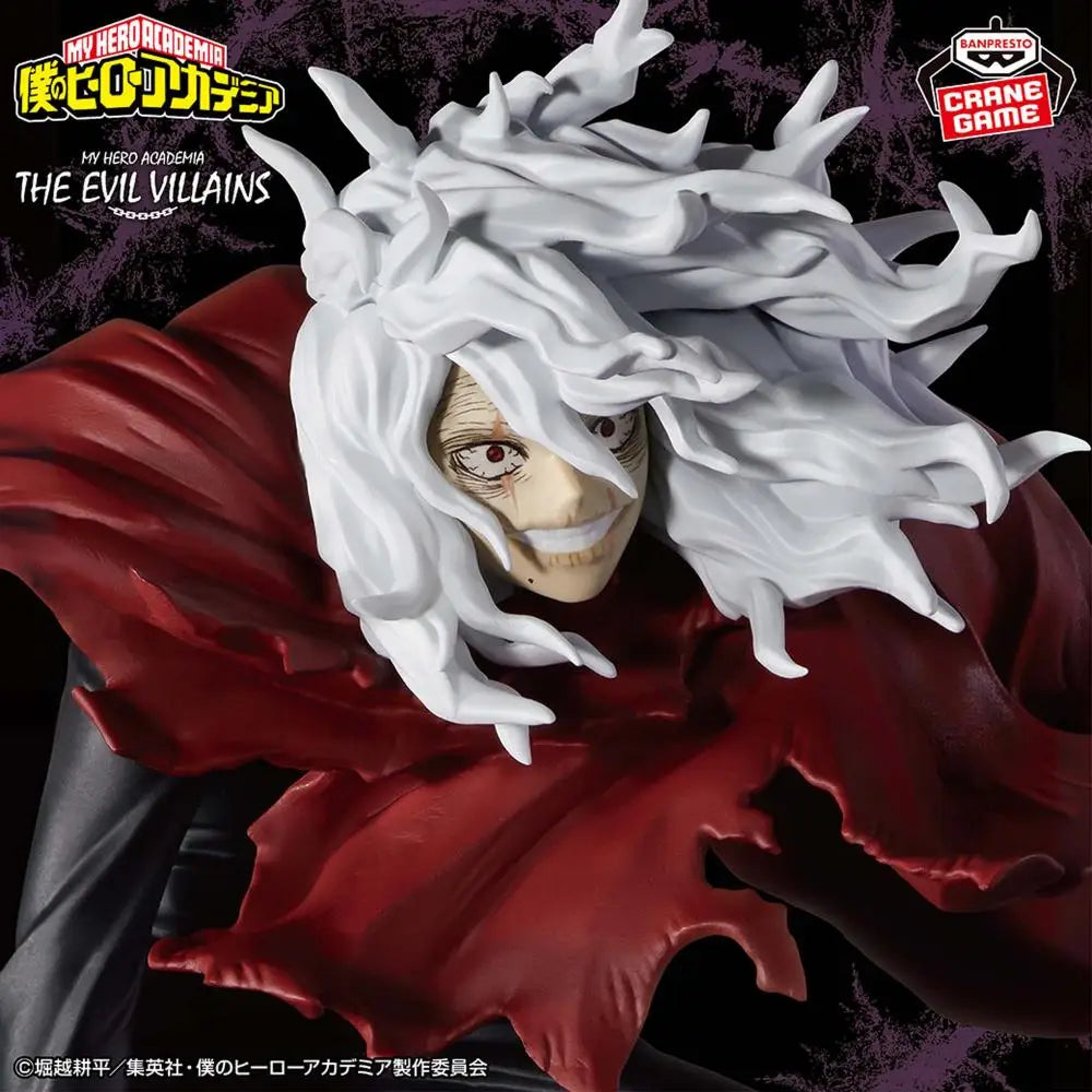 10-13cm My Hero Academia Figure | Add this original Tomura Shigaraki figure to your My Hero Academia collection. From the Evil Villains series, it comes in its original box for a perfect collection or gift