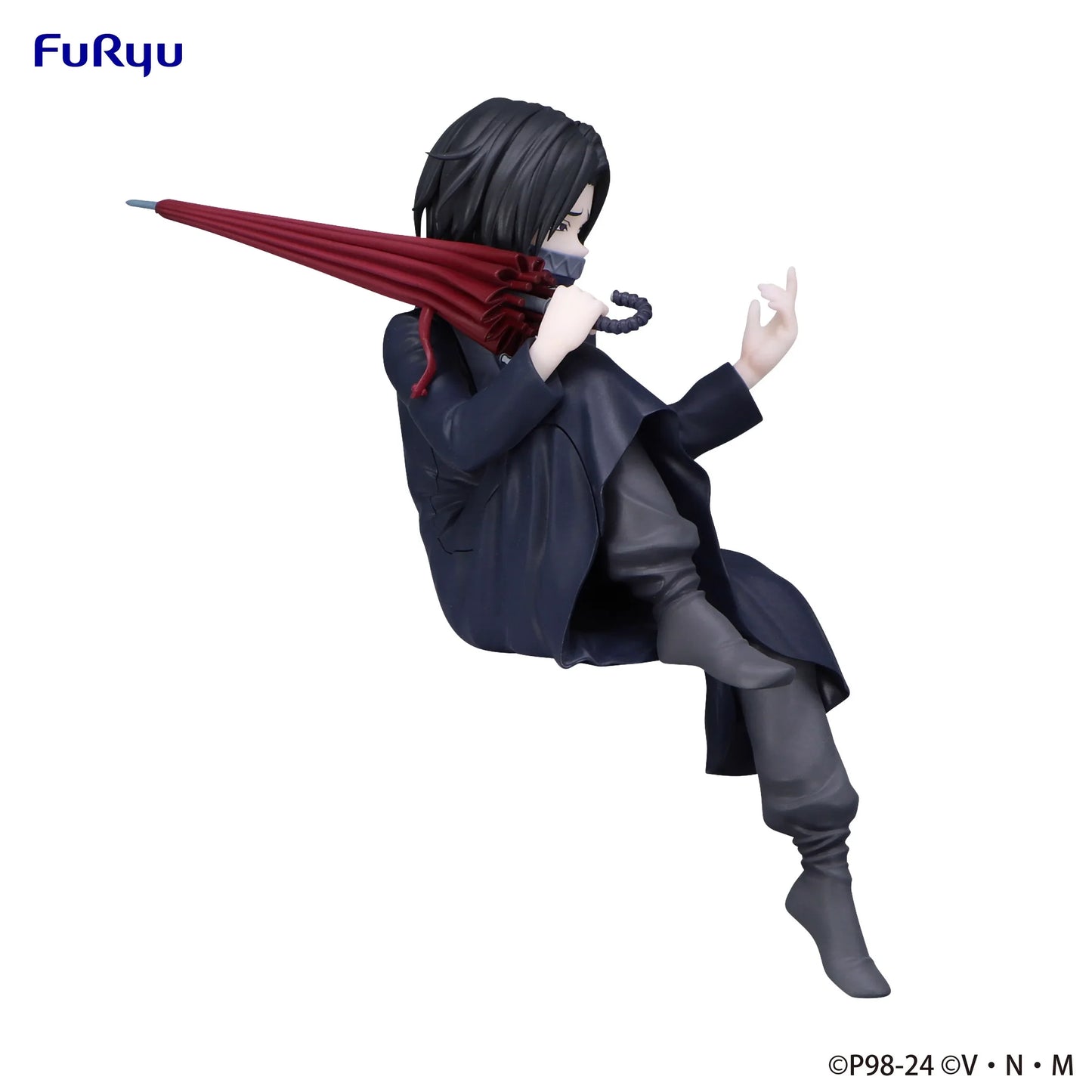 Figura Original FuRyu Hunter x Hunter de 10cm | Figura oficial de Feitan Noodle Stopper, ¡perfecta para decorar tu escritorio o regalar a los fanáticos de Hunter x Hunter!