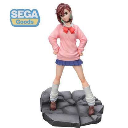Figura Original SEGA Luminasta DAN DA DAN de 21cm | Figura de PVC que representa a Ayase Momo, de Dan Da Dan. Modelo kawaii perfecto para coleccionistas y como regalo para niños o fans del anime.