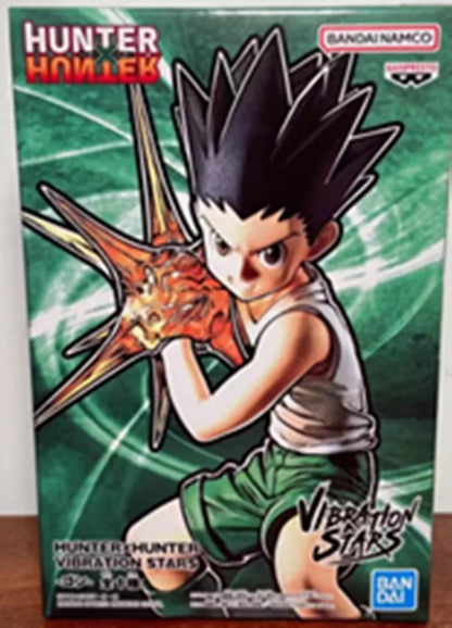Figura Bandai Banpresto de 11 cm (edición de estrellas vibratorias) Hunter x Hunter | Maqueta en PVC que representa a Gon Freecss. Perfecto para colecciones y como regalo para fans del anime.