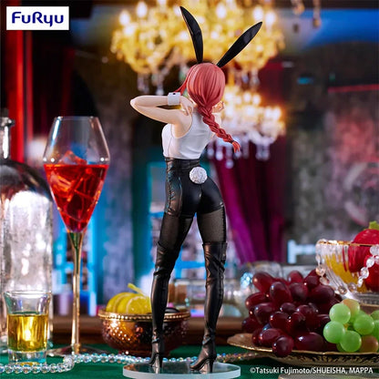 Figura de acción FuRyu de 25 cm (edición BiCute Bunnies) Hombre motosierra | Modelo coleccionable en caja de Makime con un lindo disfraz de conejito, perfecto como regalo o elemento decorativo para fanáticos del anime.