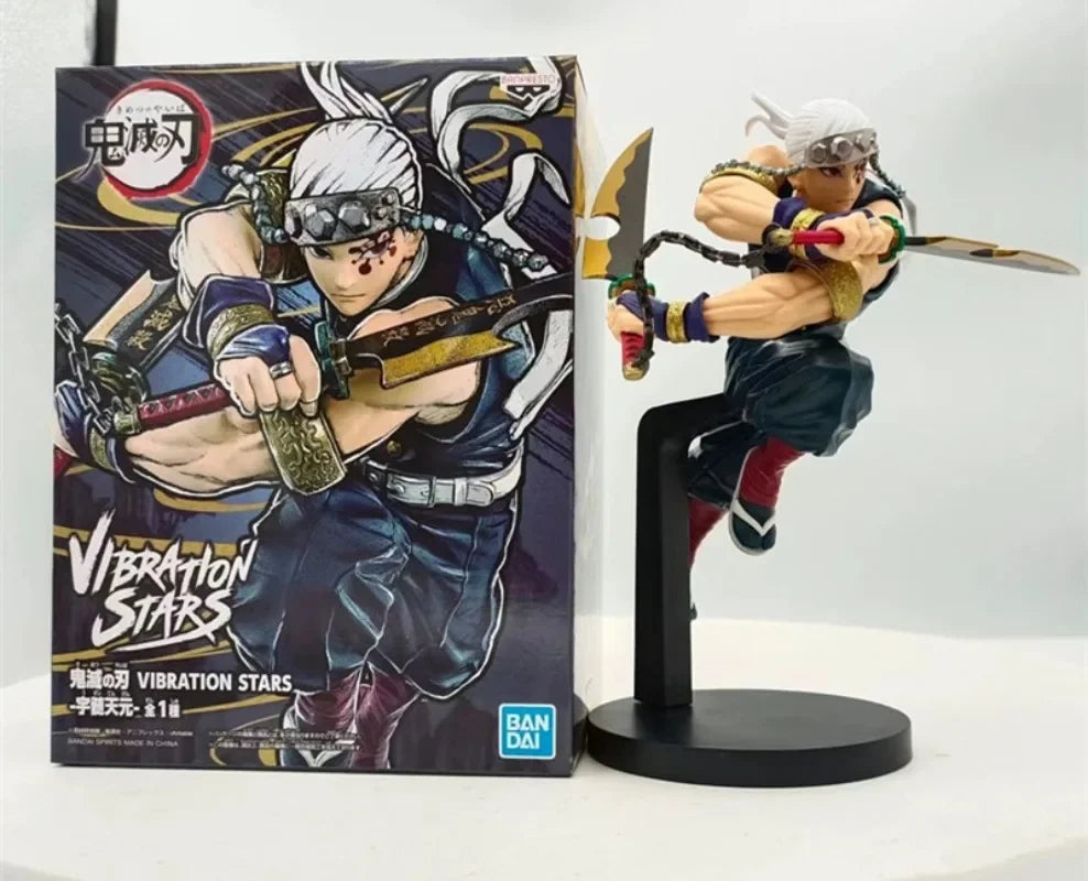 14cm Figurine BANPRESTO Demon Slayer | Figurine Uzui Tengen de Demon Slayer de la série Vibration Stars. Un modèle d'action détaillé, parfait pour les collectionneurs et les fans de l'anime